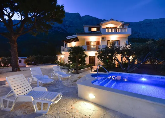 Family-friendly With Swimming Pool Baska Voda, Makarska - 12442 Apartament *