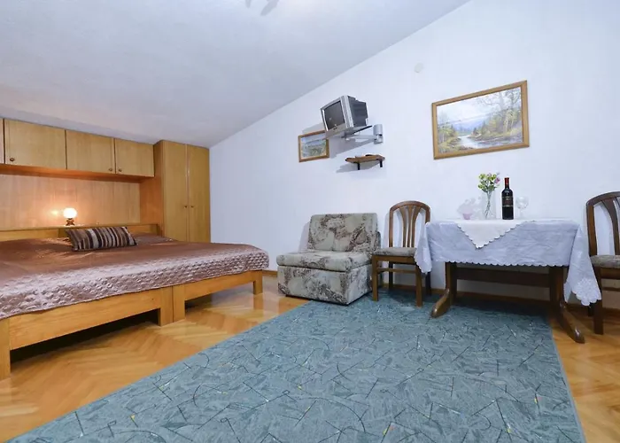 Family-friendly With Swimming Pool Baska Voda, Makarska - 12442 Apartament